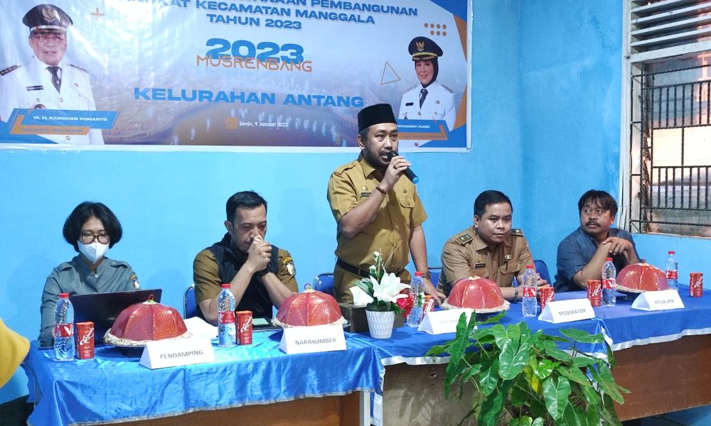Sekcam Manggala Buka Acara Musrenbang Kelurahan Antang