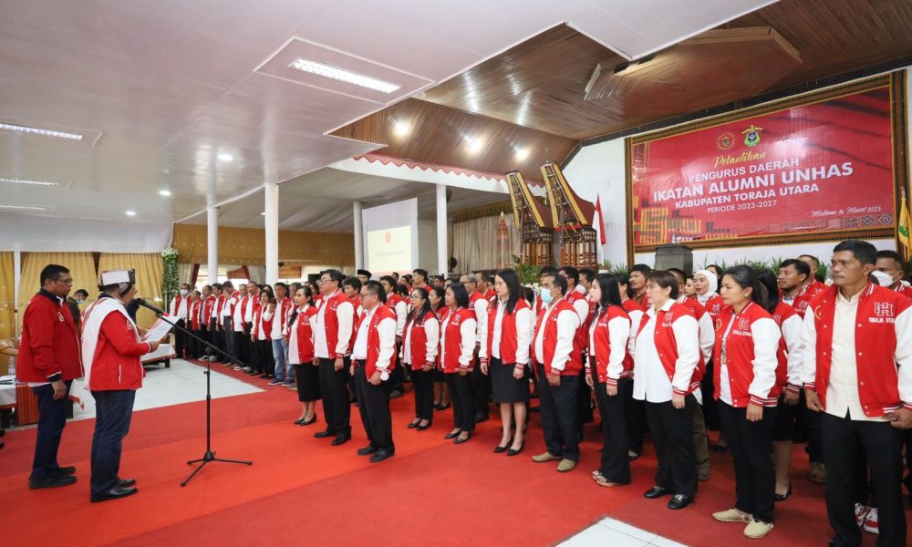 Danny Pomanto Lantik Wakil Bupati Jadi Ketua IKA Unhas di Tator dan Torut