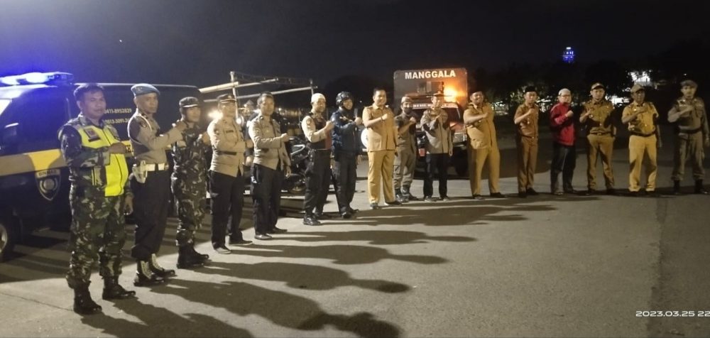 Ciptakan Wilayah Tetap Kondusif, Tripika Kecmatan Manggala Gelar Operasi Cipta Kondisi