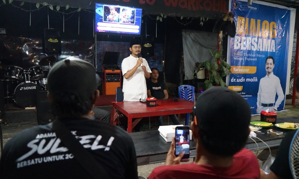 Dialog Bersama Driver Lintas Daerah, dr Udin Malik Tekankan Pentingnya Jaga Kesehatan