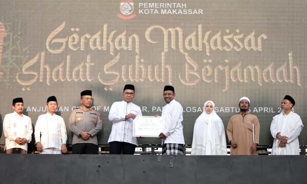 Wali Kota Danny Pomanto Hingga Sekda Makassar Bayar Zakat Lewat Baznas