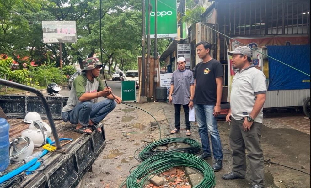 Pemerintah Kecamatan Tamalanrea Tegur Pekerja Provider