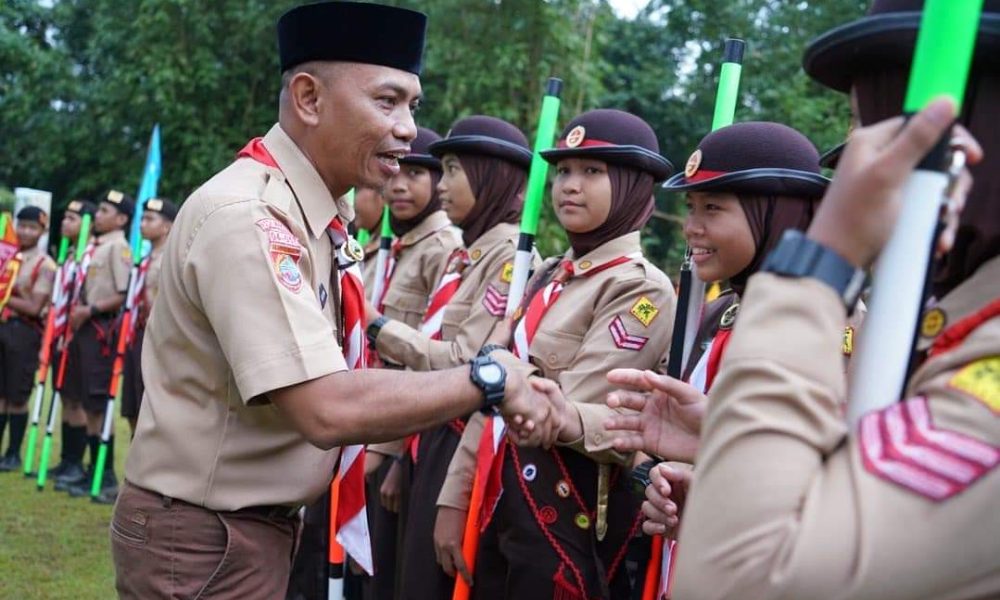 Kwartir Ranting Pramuka Kecamatan Tamalanrea Sabet Juara Satu Lomba Tingkat Regu Penggalang