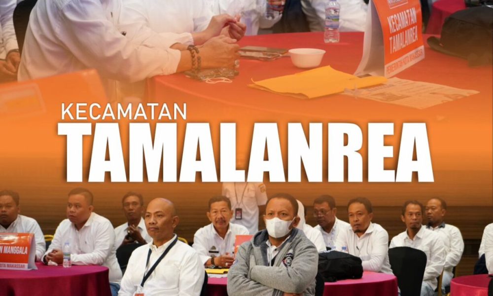 Kompak, Camat, Sekcam dan Lurah Kecamatan Tamalanrea Hadiri Rakorsus Makassar 2023