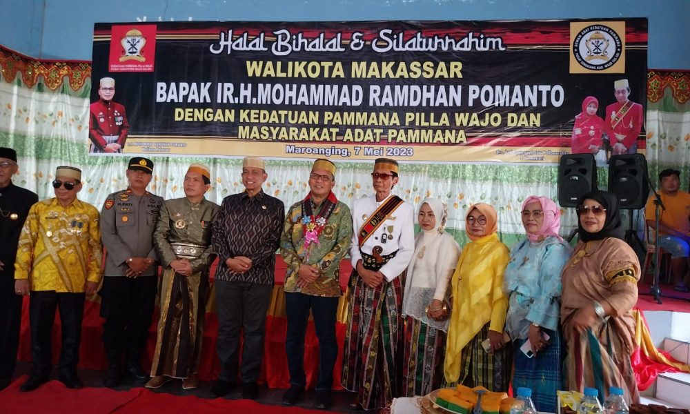 Danny Pomanto Diberi Gelar “Daeng Manrapi ” Oleh Kedatuan dan Masyarakat Adat Pammana Wajo