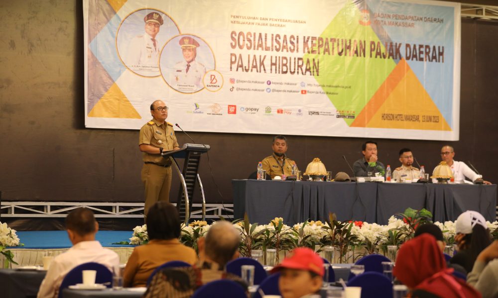 Bapenda Makassar Gencarkan Pendapatan melalui Sosialisasi Pajak Daerah