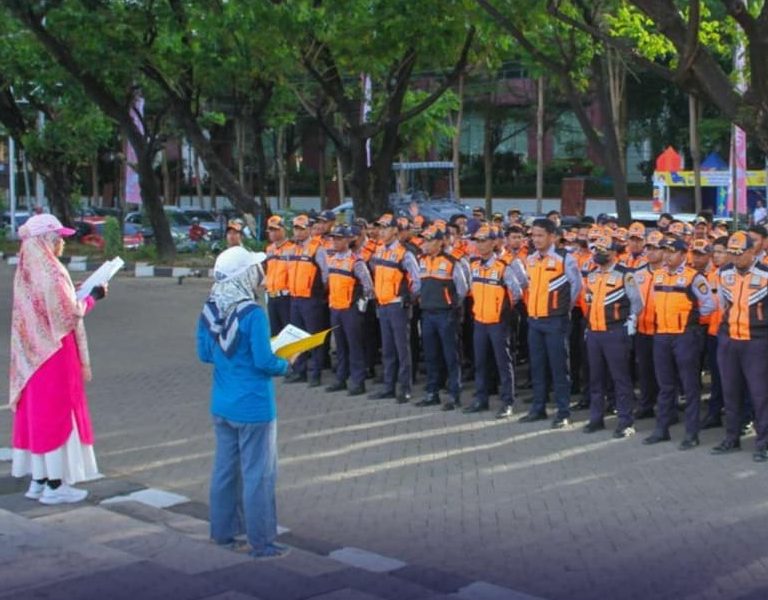 Dishub Makassar Gelar Apel Pasukan Kesiapan Peringatan Hari Otonomi Daerah