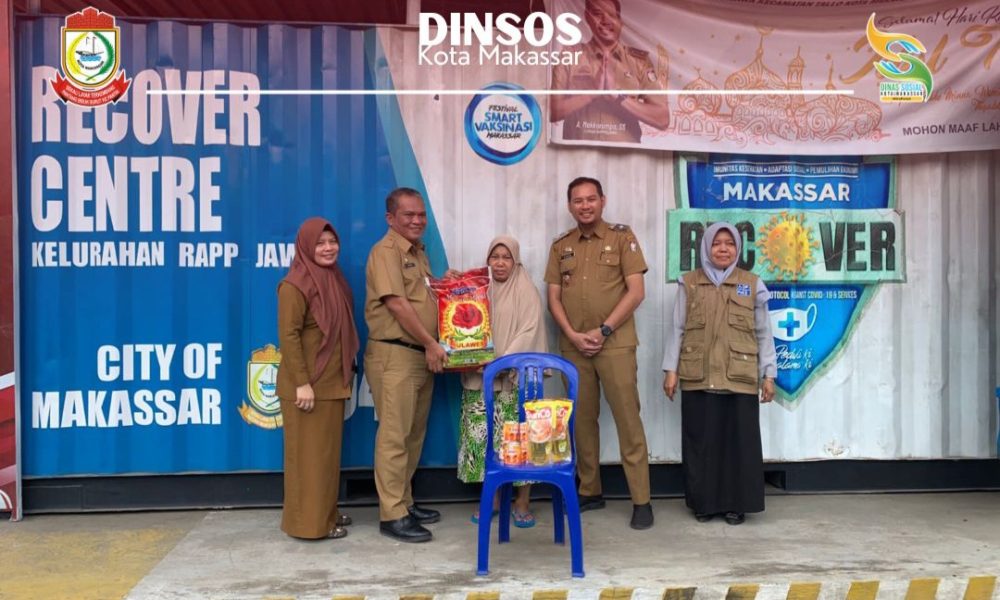 Dinsos Makassar Serahkan Bantuan Warga Disabilitas Berat di 5 Kontainer Terpadu di Kecamatan Tallo