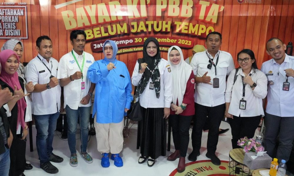 Bapenda Lampaui Target Pendapatan Lewat F8