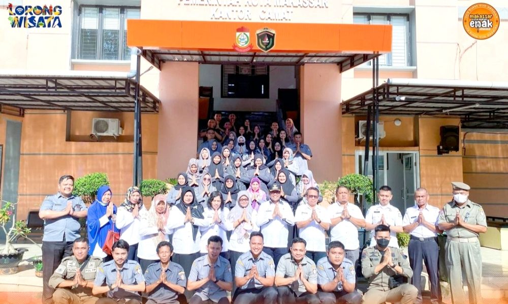 Kecamatan Biringkanaya Gelar Apel Pagi Dilanjutkan Halal Bi Halal usai Lebaran