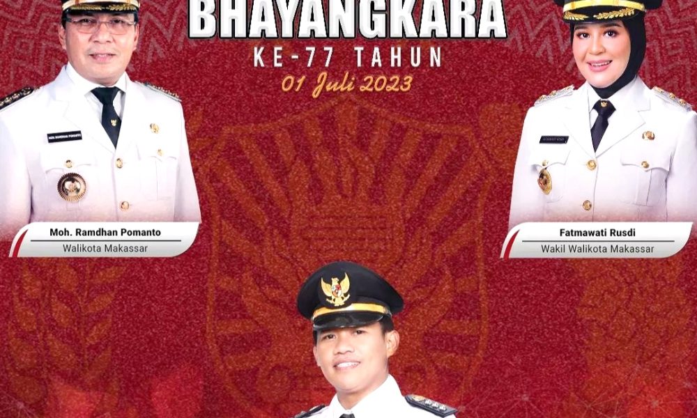 Camat Biringkanaya beserta Jajaran Ucapkan Selamat HUT Bhayangkara ke-77