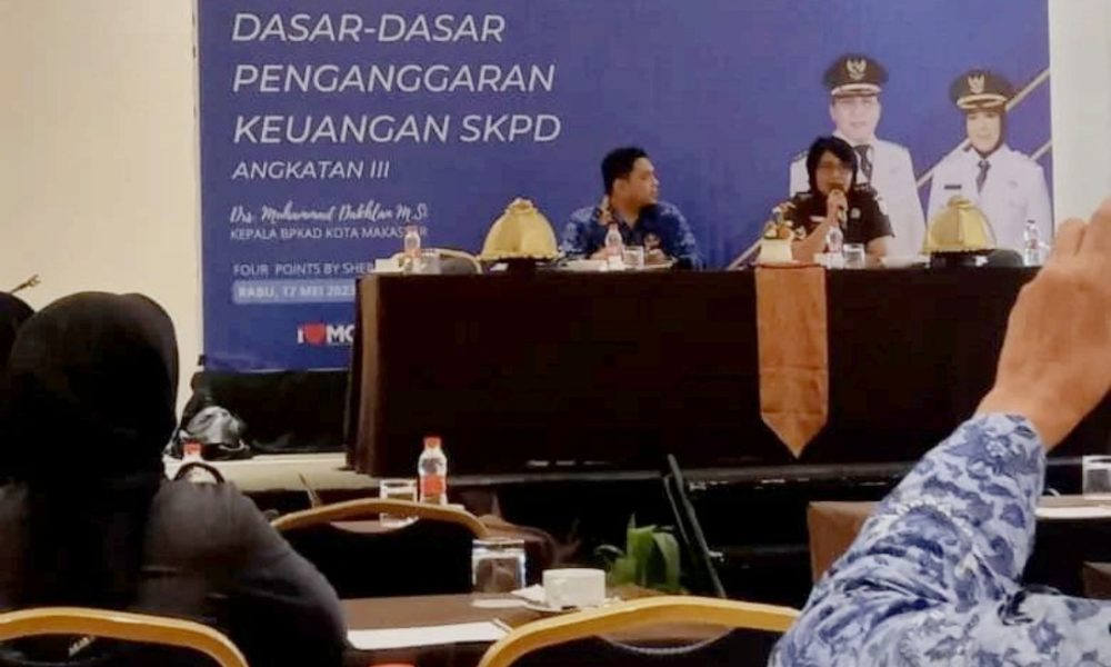 Bendahara Kelurahan di Biringkanaya Hadiri Pelatihan Penganggaran dan SIPD di Hotel Four Point Makassar