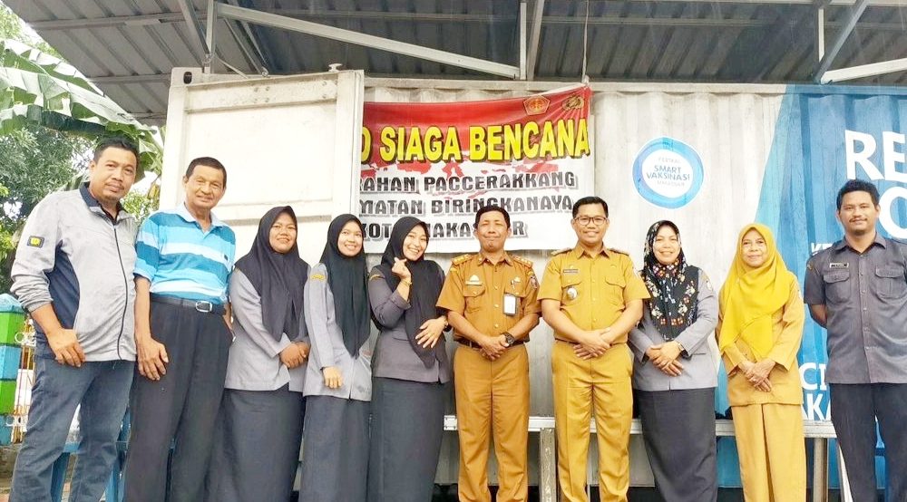 Didampingi Lurah, Camat Biringkanaya Pantau KONTER di Kompleks YPPKG