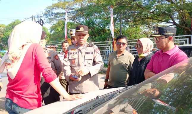 Jelang Penertiban PK5 di Depan GOR Sudiang, Camat Biringkanaya Lakukan Sosialisasi
