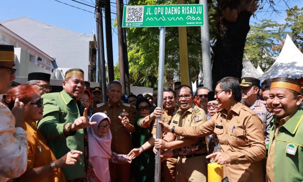 Jalan Cendrawasih Berganti Nama Opu Daeng Risaju, Bupati Luwu Apresiasi Wali Kota Makassar