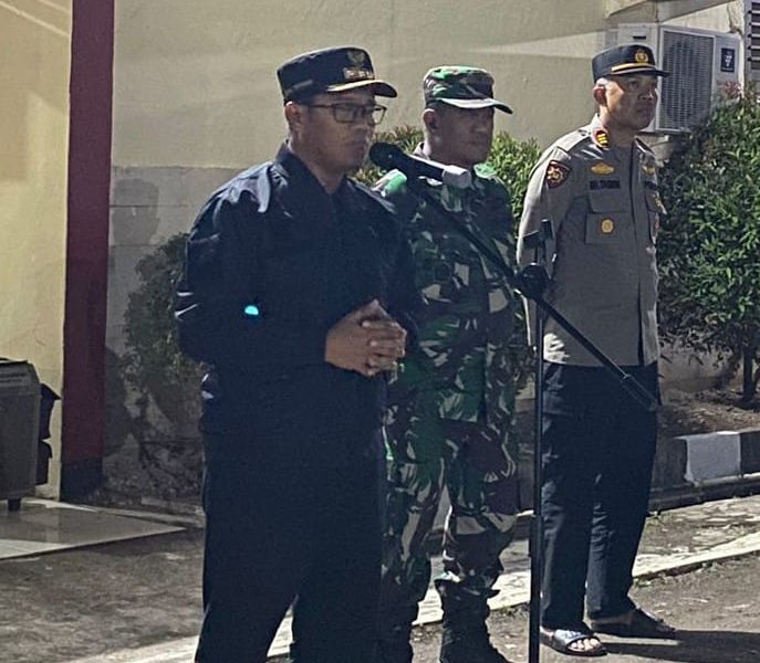 Cipta Kondisi Bulan Ramadhan, Polsek dan Camat Biringkanaya Gelar Apel Gabungan