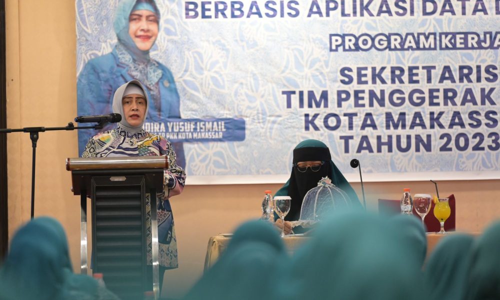 Indira Jusuf Ismail Perkuat Implementasi 10 Program Pokok PKK Lewat Aplikasi Data Dasawisma