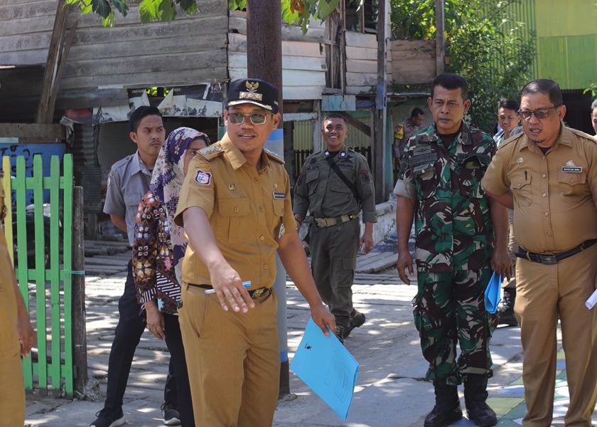 Tripika Kecamatan Biringkanaya Lakukan Penilaian Lomba Kebersihan Kantor Kelurahan, Lorong Wisata dan Poskamling