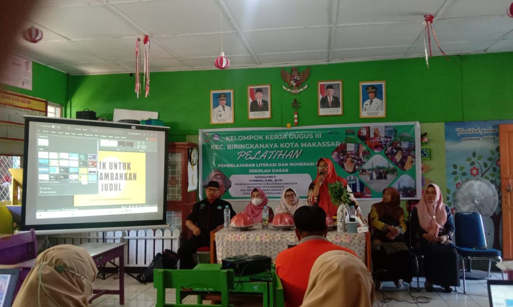 Kepsek UPT SPF SDI Sudiang Makassar Hadiri Rakor Bersama KKG Gugus III Kecamatan Biringkanaya