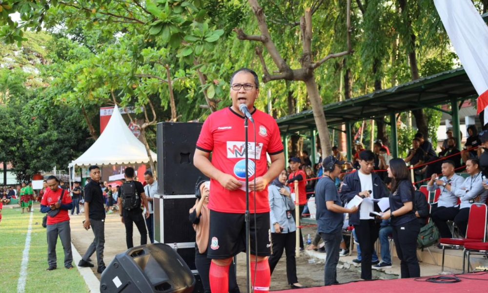Laga Persahabatan Forkopimda Makassar Lawan Kodam XIV Hasanuddin Jadi Pembuka Kejuaraan Wali Kota Cup 2023