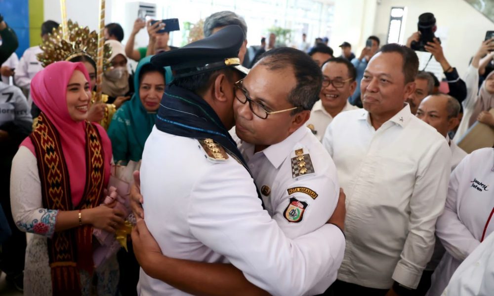 Sambut Pj Gubernur Sulsel Bahtiar Baharuddin, Walikota Danny Pomanto Harap Kolaborasi Pemprov Sulsel dan Pemkot Makassar Terus Terjalin Baik