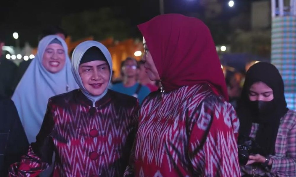 Indira Jusuf Ismail Hadiri Malam Ramah Tamah Expo Dekranasda Sulsel 2023 di Wajo