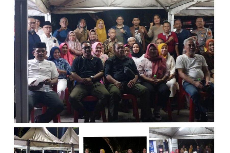 Jaring Aspirasi Warga, Camat Wajo Bersama Kapolsek Gelar Malam Minggu Curhat