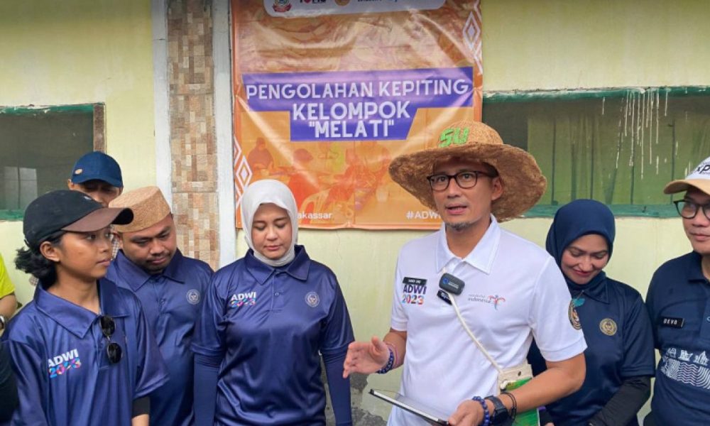 Menparekraf, Wawali Makassar dan Bupati Lutra Kunjungi Desa Wisata di Kecamatan Tamalanrea