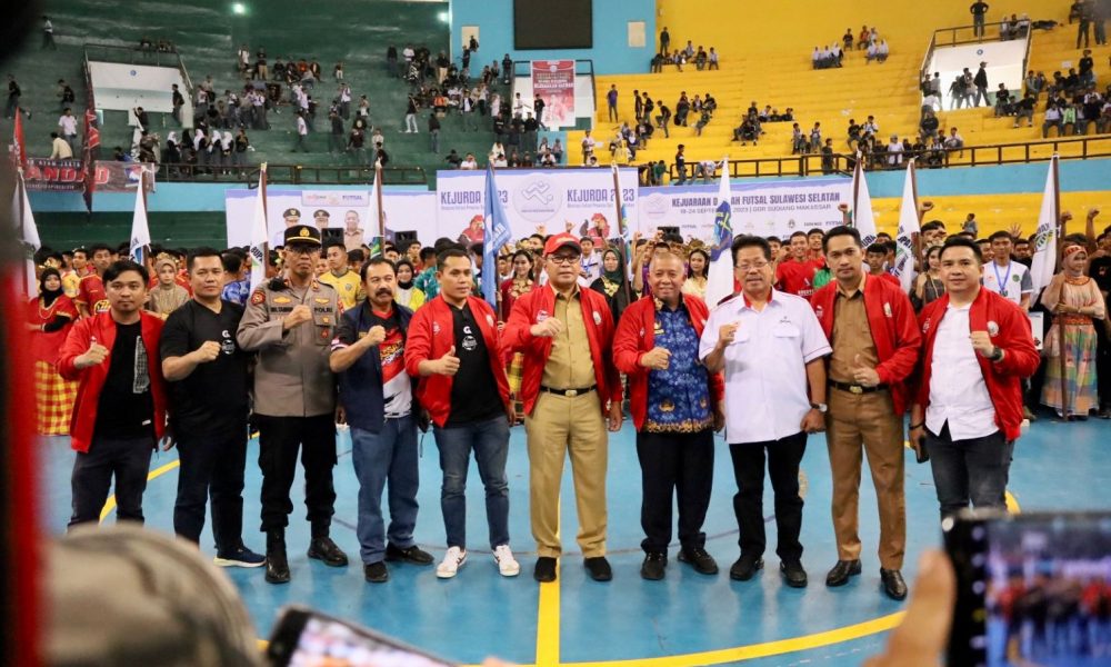 24 Kontingen Ikut Kejurda Futsal Sulsel 2023, Kadispora Makassar: Junjung Tinggi Sportifitas