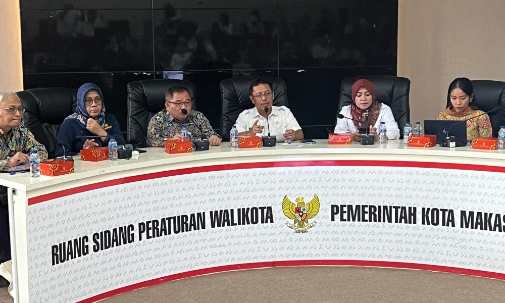 Sekda Makassar Pimpin Rapat Review Mission ADB Proyek MSMIP IPAL Losari