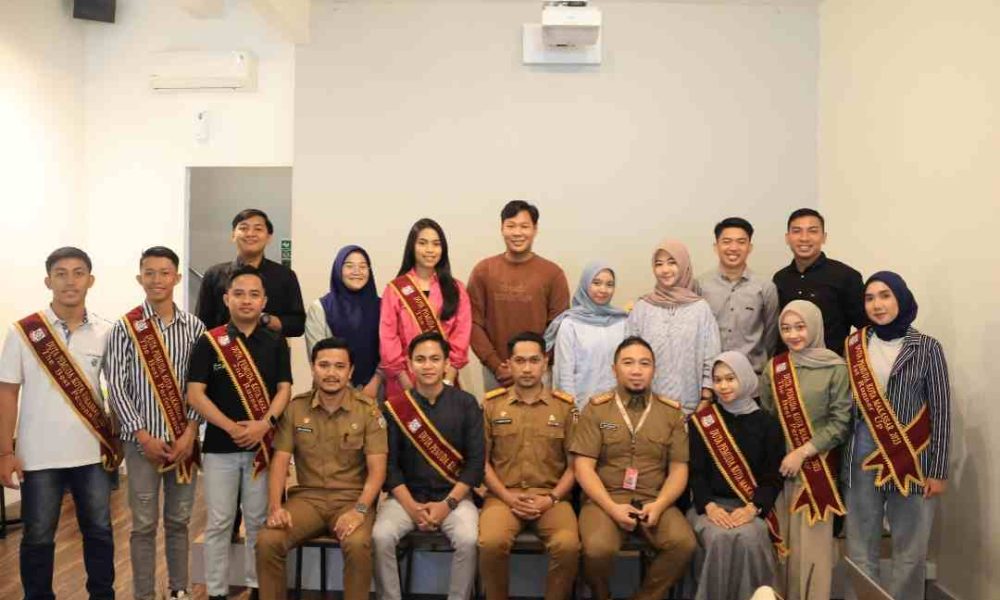 Kadispora Makassar Audiensi Perdana Bersama Duta Pemuda Kota Makassar 2023