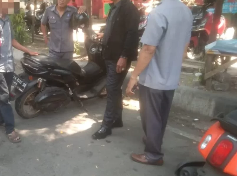 Perumda Parkir Makassar Tertibkan Jukir Liar di Depan SD Sudirman