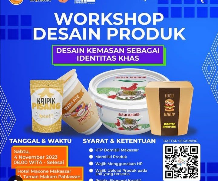 Dispar Makassar Akan Gelar Workshop Desain Produk