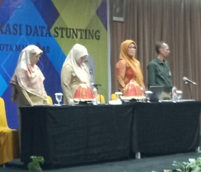 12 Kepala Puskesmas di Makassar Ikuti Diseminasi dan Publikasi Data Stunting