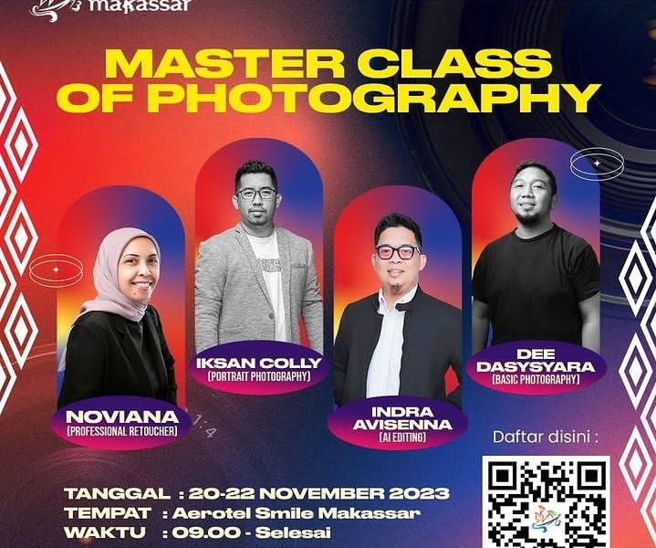 Dispar Makassar Hadirkan Mastering Class Photography, Ini Tujuannya