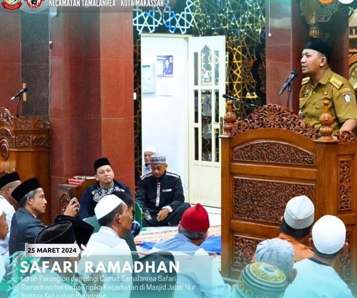 Camat Tamalanrea Laksanakan Safari Ramadhan