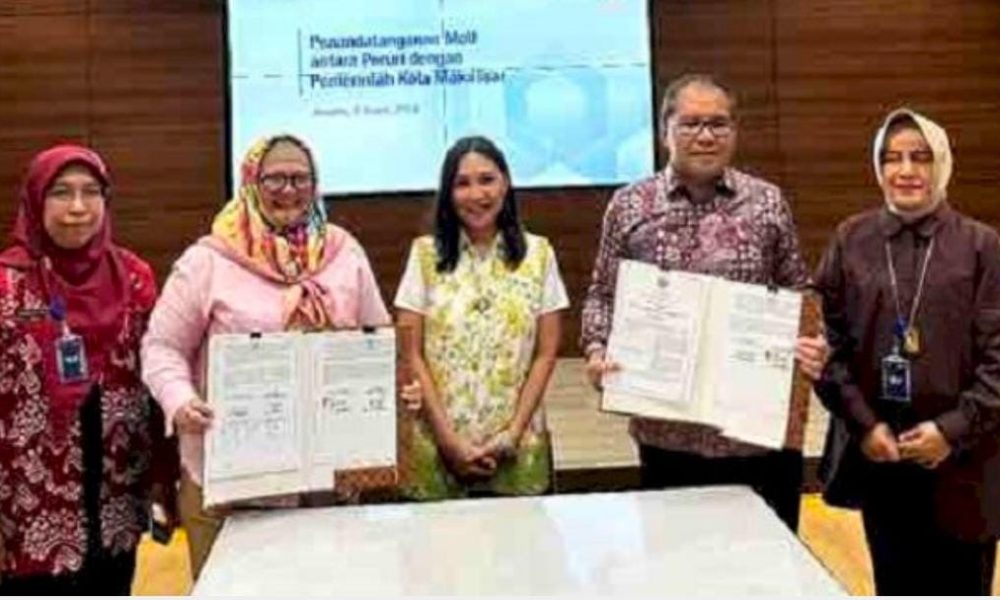 Pemkot Makassar dan Perum Peruri Teken MoU untuk Digitalisasi Layanan Pemerintahan