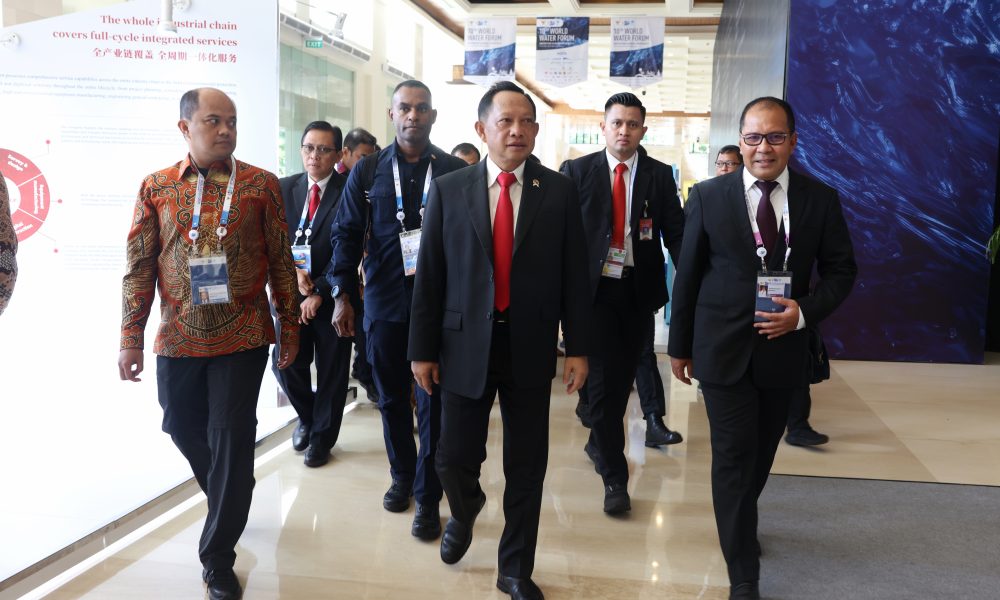 Danny Pomanto Satu Forum Bersama Menteri Tito dan AHY tentang Kebijakan Pemda Terhadap Air di 10th WWF 2024