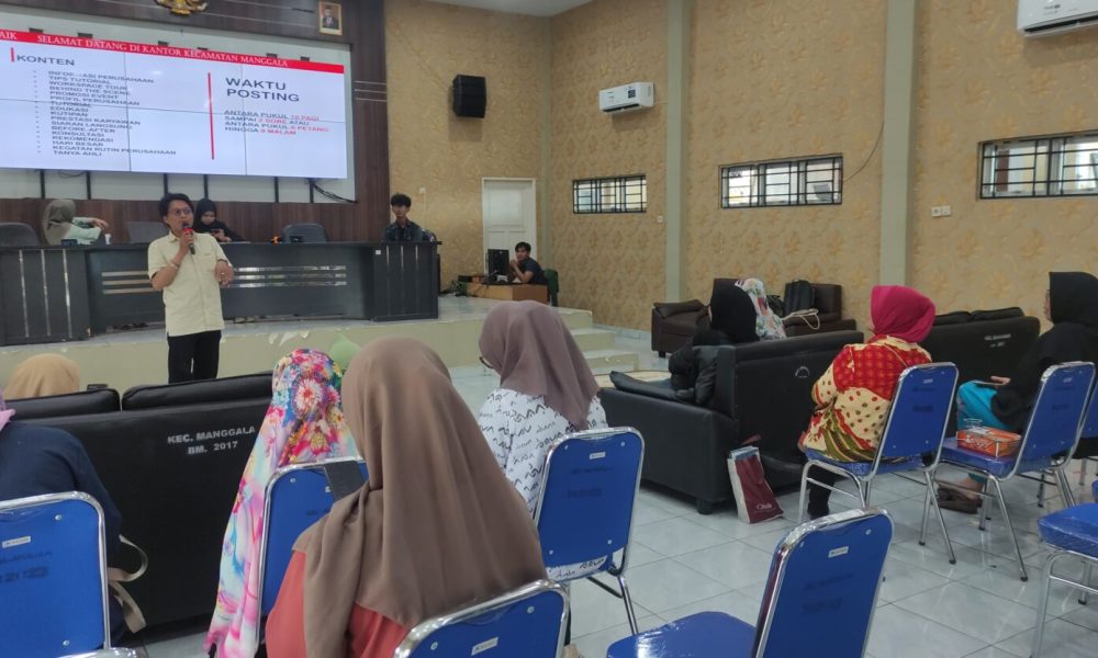Diskominfo Makassar Beri Pelatihan Komunikasi dan Informasi untuk KIM Manggala