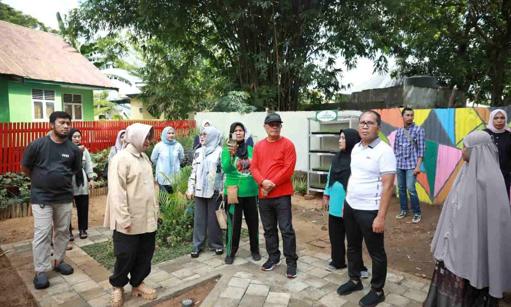 Dirum PDAM Makassar Dampingi Danny Pomanto dan Indira Yusuf Ismail Tinjau Persiapan Lomba Kelurahan Terpadu