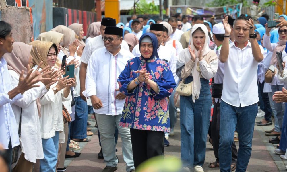 Alamsyah Dampingi Ketua TP PKK Makassar Sosialisasi Program Pemerintah di Ujung Tanah