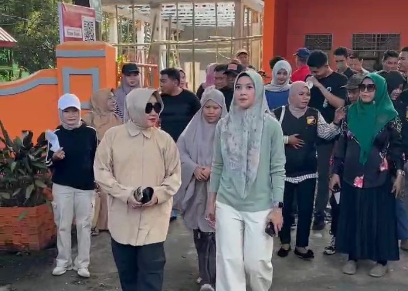 Matangkan Persiapan, Indira Yusuf Ismail Tinjau Lokasi Lomba Kelurahan Terpadu di Manggala
