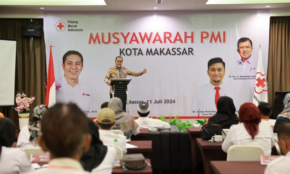 Danny Pomanto Persiapkan Kenaikan Dana Hibah PMI dan Gelar Lorong Donor
