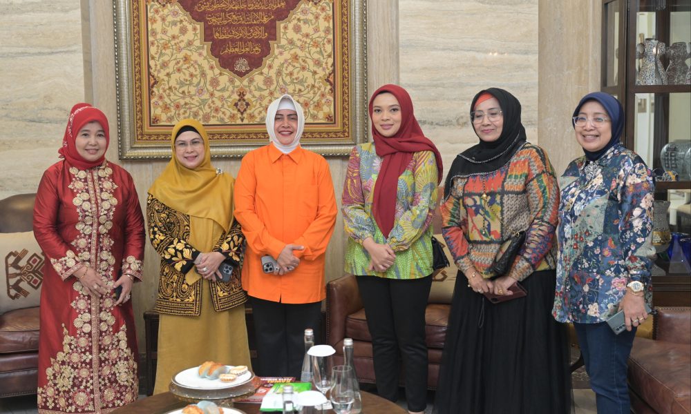 Indira Yusuf Ismail dan Anak Wapres Saling Sharing Soal Penanganan Stunting di Makassar