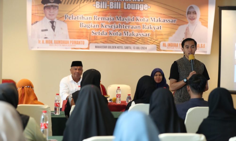 Kesra Kota Makassar Bimbing 1.500 Remaja Masjid dalam Ciptakan Program Kerja Kreatif