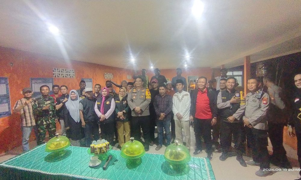 Kapolsek Manggala & Tiga Pilar “COOLING SYSTEM” Silaturahmi dengan Warga di Kelurahan Bangkala