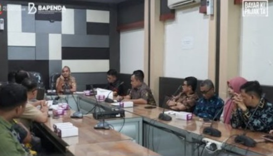Bapenda Makassar Bahas Perjanjian Kerjasama Pembayaran Pajak Daerah dengan Kantor Pos