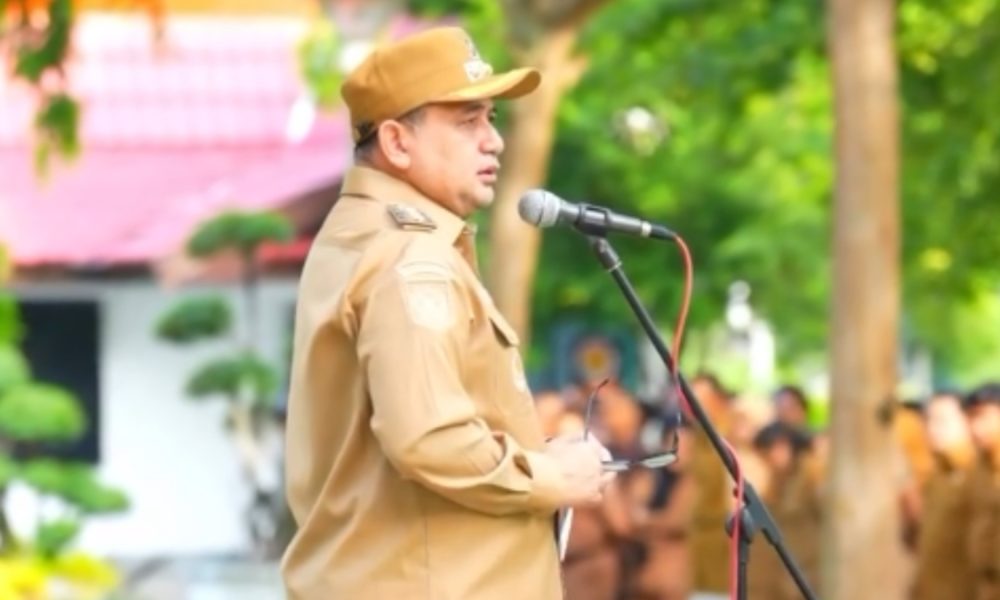 Kaban Bapenda Ikuti Apel Pagi Wali Kota Makassar