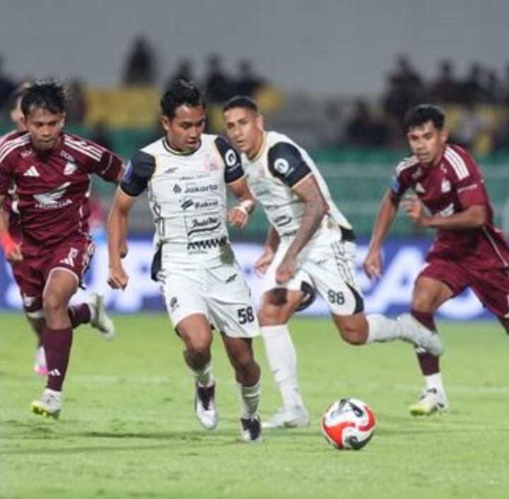 PSM Makassar Menang Telak 2-0 Atas Persija Jakarta di Stadion Gelora BJ Habibie Pare pare
