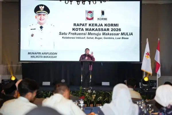 Buka Raker KORMI Kota Makassar 2026, Wali Kota Munafri Arifuddin:  Jangan Seremonial, Harus Ada Program Nyata!